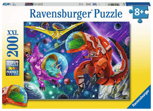 RAVENSBURGER SPACE DINOSAURS 200 XXL PIECE JIGSAW PUZZLE