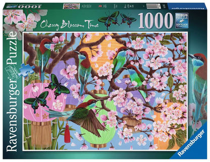 RAVENSBURGER CHERRY BLOSSOM TIME 1000 PIECE JIGSAW PUZZLE