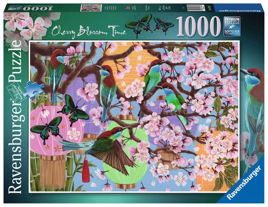 RAVENSBURGER CHERRY BLOSSOM TIME 1000 PIECE JIGSAW PUZZLE