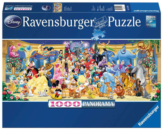 RAVENSBURGER DISNEY PANORAMIC 1000 PIECE JIGSAW PUZZLE