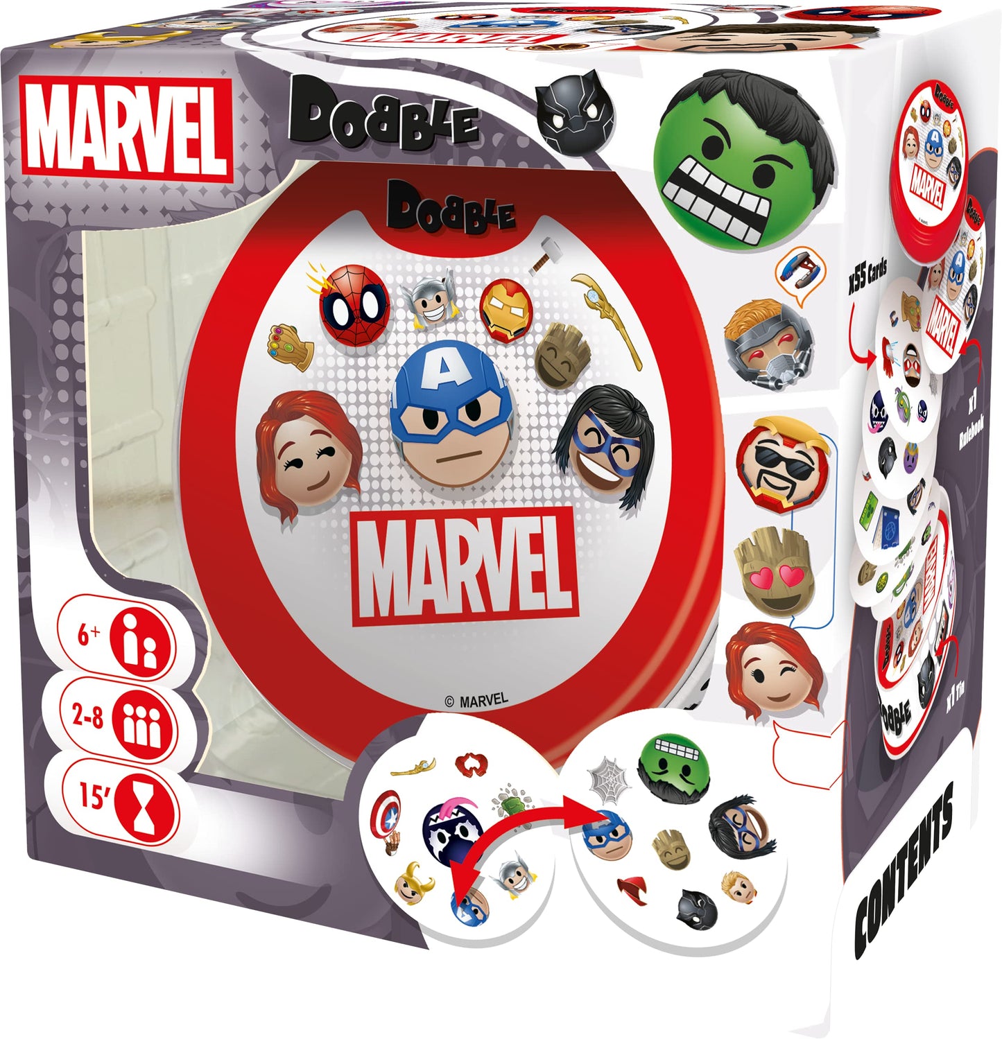 DOBBLE MARVEL EMOJI