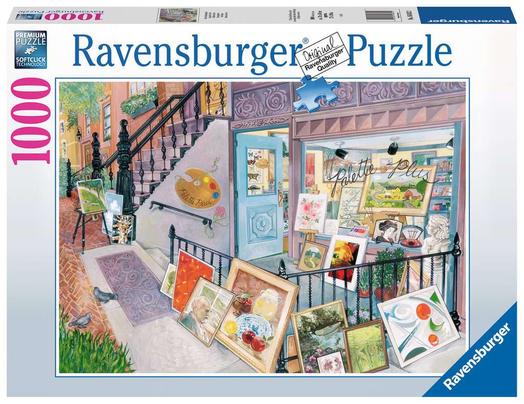 RAVENSBURGER ART GALLERY 1000 PIECE JIGSAW PUZZLE