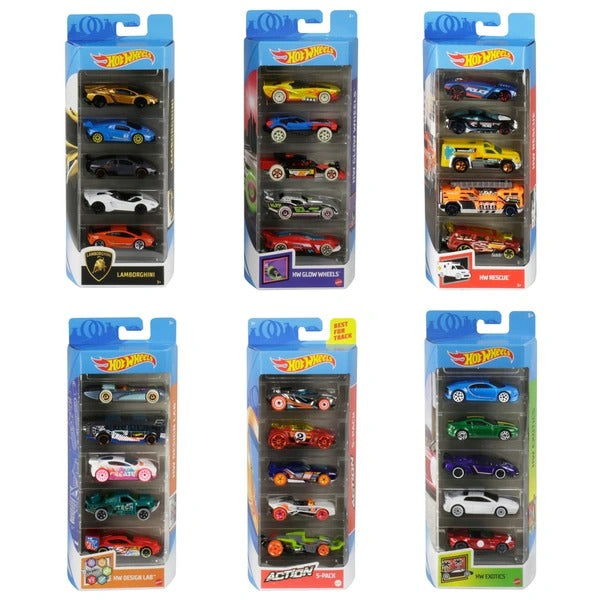 Hot Wheels 5 Car Giftpack *Assortment