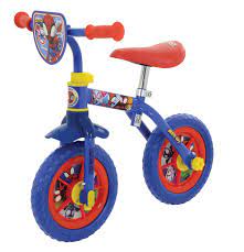 Spidey 10" 2 In 1 Training Bike