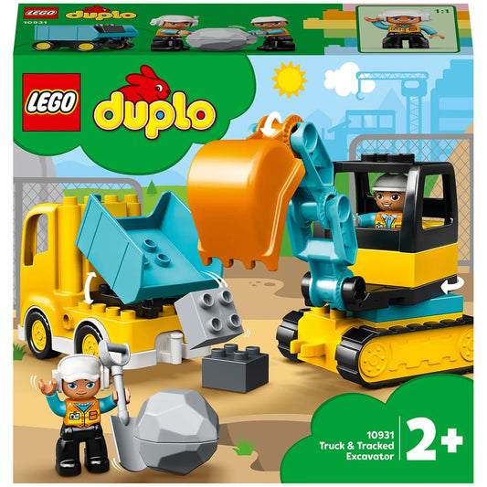 LEGO 10931 DUPLO TRUCK & TRACKED EXCAVATOR