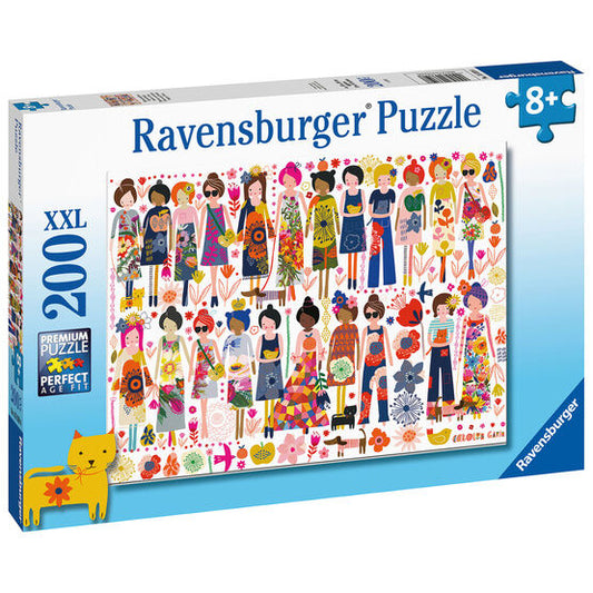 Ravensburger Flowers & Friends 200 XXL Piece Jigsaw Puzzle