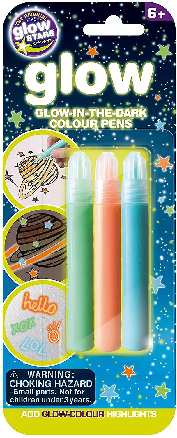 Glow-in-the-Dark Colour Pens,