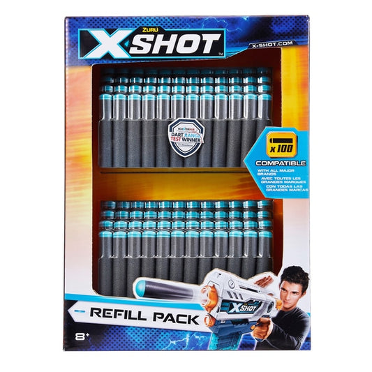 X SHOT 100 PK REFILL DARTS