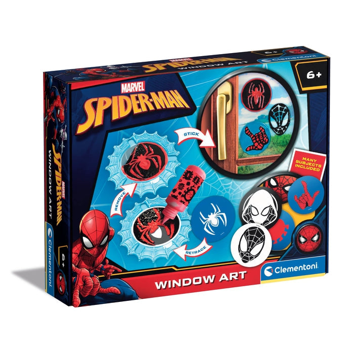 Spiderman Window Art