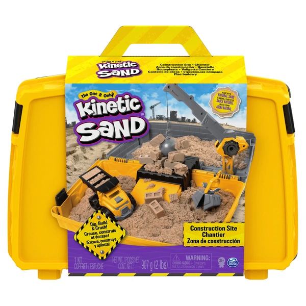 Kinetic Sand Construction Sandbox