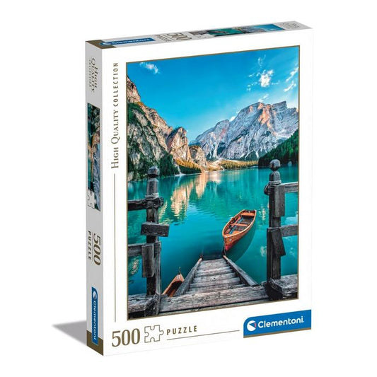 CLEMENTONI BRAIES LAKE 500 PIECE JIGSAW PUZZLE