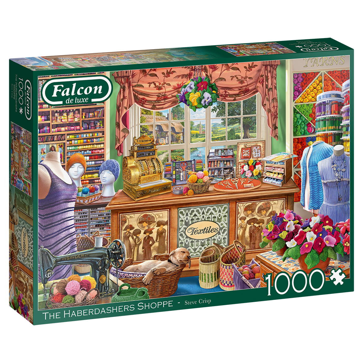 FALCON THE HABERDASHERS SHOPPE 1000 PIECE JIGSAW PUZZLE