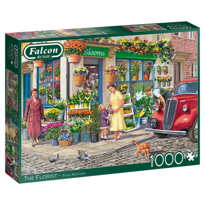 FALCON THE FLORIST 1000 PIECE JIGSAW PUZZLE