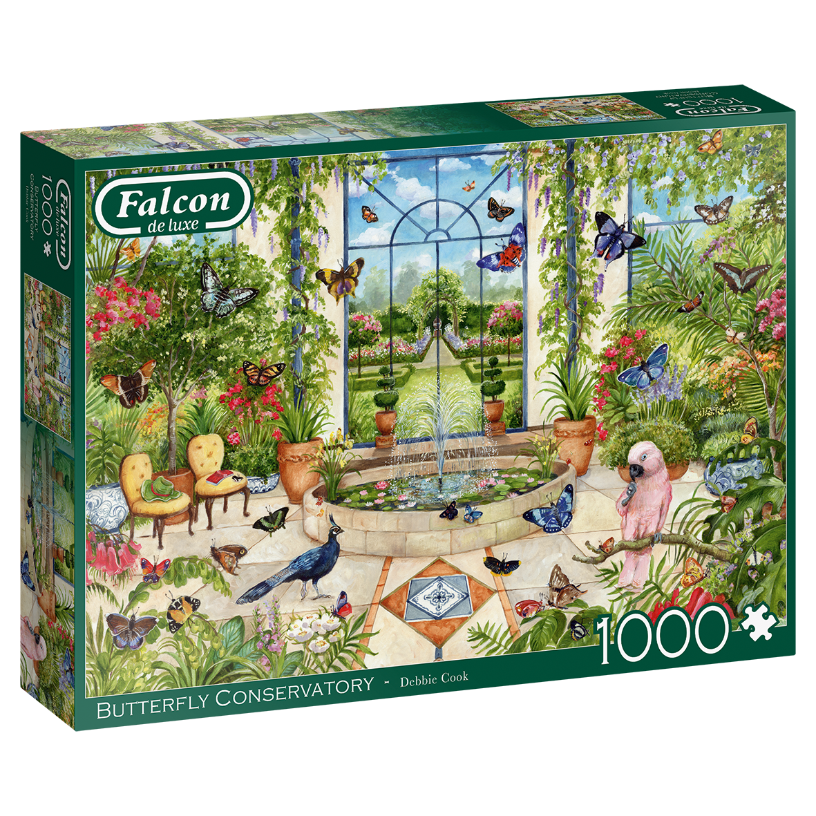 FALCON BUTTERFLY CONSERVATORY 1000 PIECE JIGSAW PUZZLE