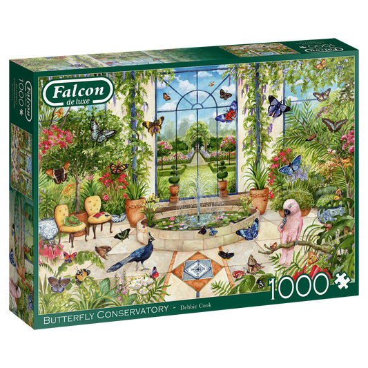 FALCON BUTTERFLY CONSERVATORY 1000 PIECE JIGSAW PUZZLE