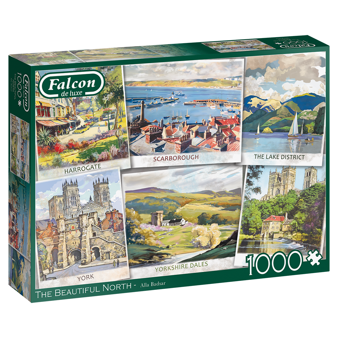 FALCON THE BEAUTIFUL NORTH 1000 PIECE JIGSAW PUZZLE