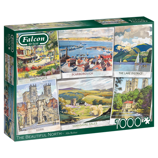 FALCON THE BEAUTIFUL NORTH 1000 PIECE JIGSAW PUZZLE