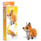 EUGY 3D Model Red Fox Craft Kit