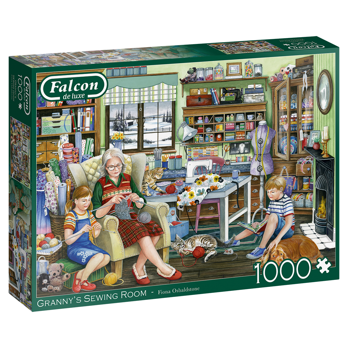 FALCON GRANNY'S SEWING ROOM 1000 PIECE JIGSAW PUZZLE