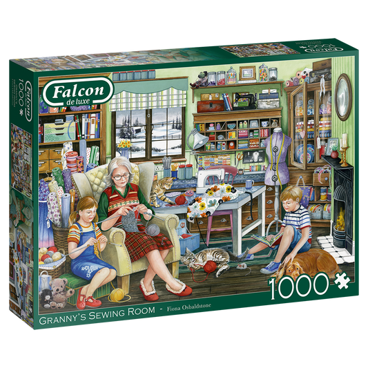 FALCON GRANNY'S SEWING ROOM 1000 PIECE JIGSAW PUZZLE