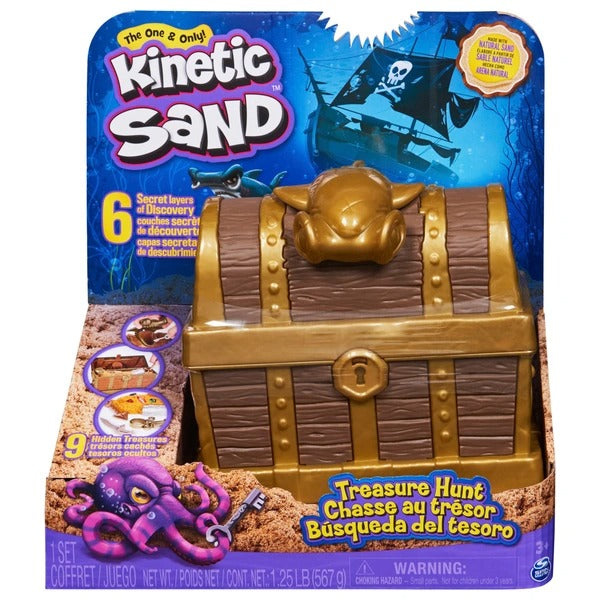 KINETIC SAND TREASURE HUNT PLAYSET