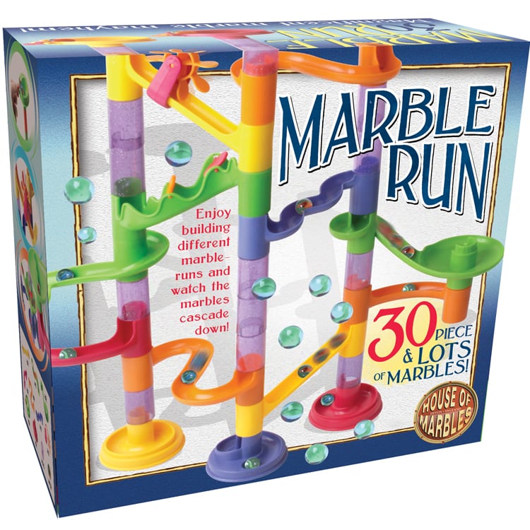 30 PIECE MARBLE RUN