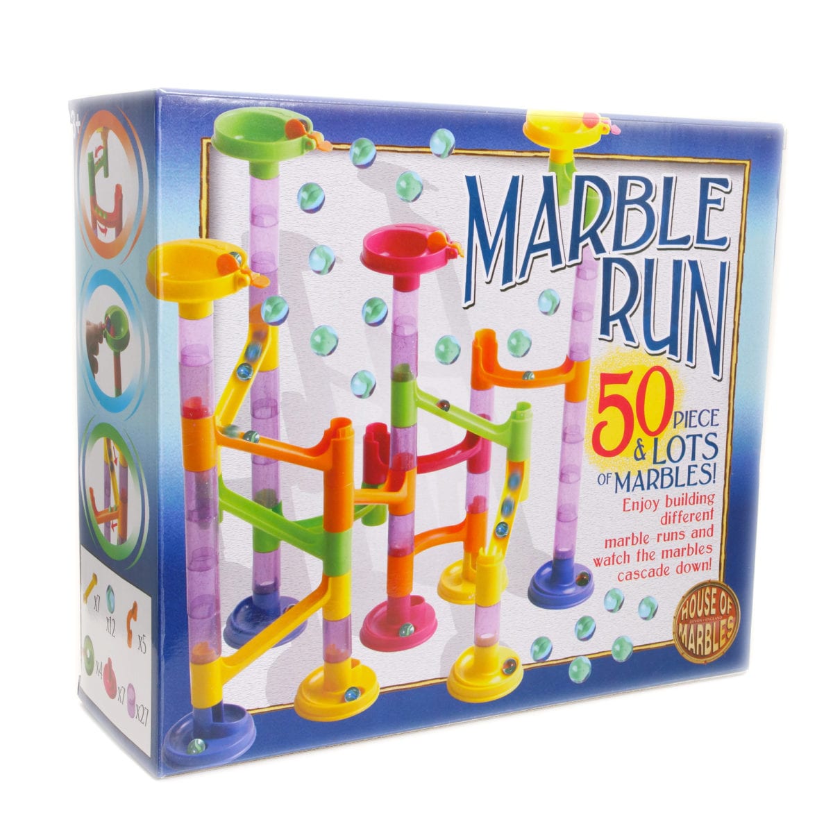 50 PIECE MARBLE RUN