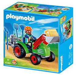 PLAYMOBIL 4143 FARMERS TRACTOR