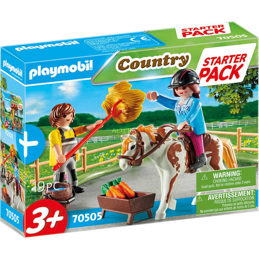 PLAYMOBIL 70505 COUNTRY HORSEBACK RIDING STARTER PACK