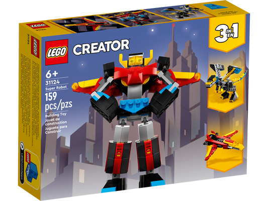 LEGO 31124 CREATOR 3 IN 1 SUPER ROBOT