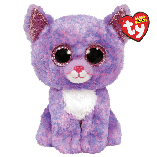 TY CASSIDY CAT BEANIE BOO BUDDY 30CM