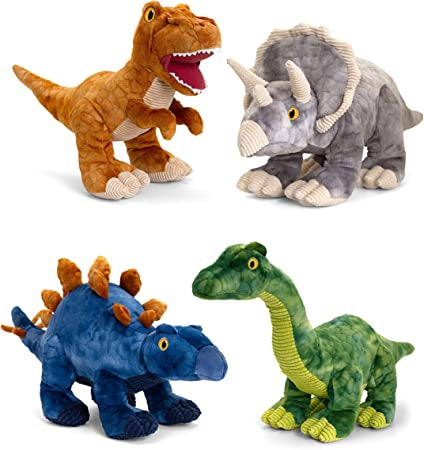 Keel Eco Dinosaur 38cm Soft Toy 4 Assorted