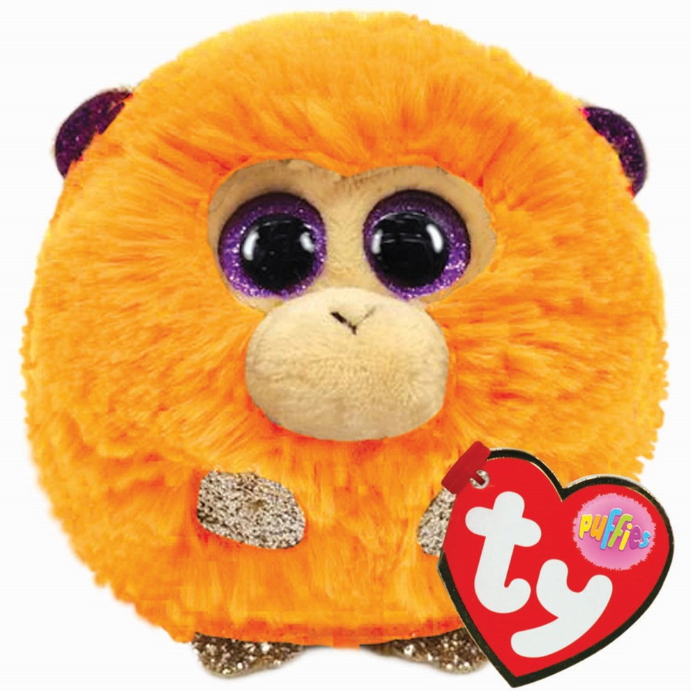 Coconut Monkey Ty Beanie Ball