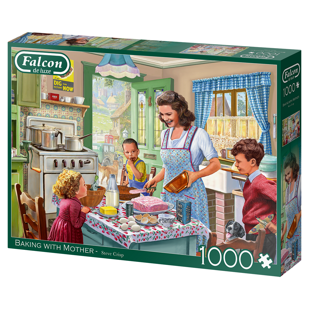 FALCON BAKING WITH MOTHER 1000 PIECE JIGSAW PUZZLE