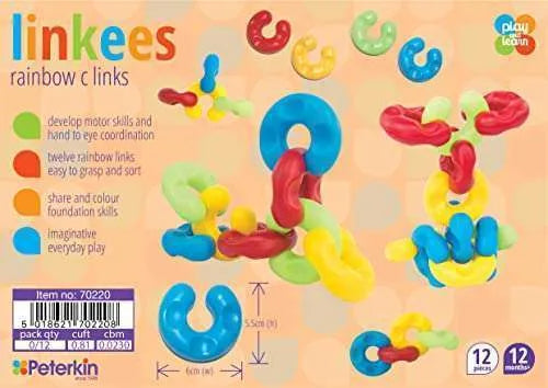 Linkees Rainbow C Links