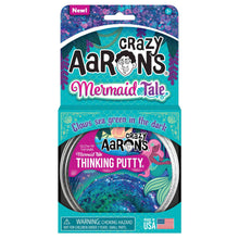 Crazy Aaron's Thinking Putty Mermaid Tale Glow In The Dark
