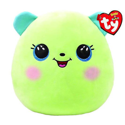 TY CLOVER BEAR - SQUISH-A-BOO - 10""