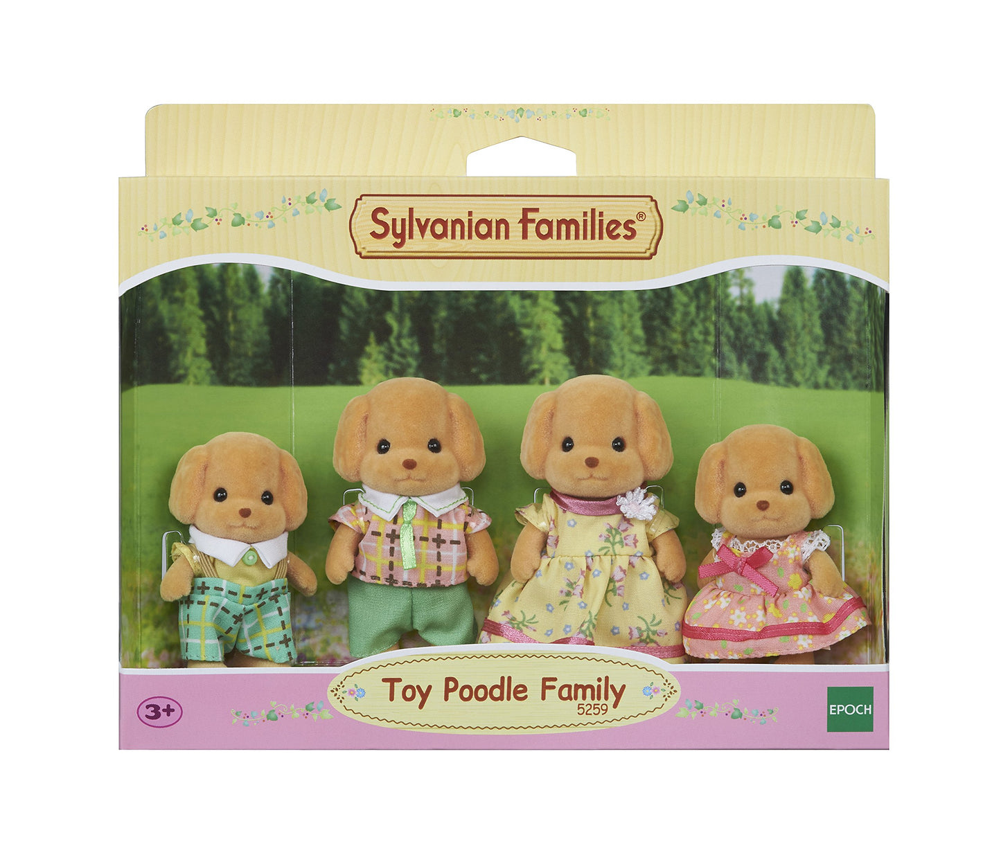 SYLVANIAN FAMILIES TOY POODLE FAMILY