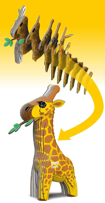 EUGY 3D Model Giraffe Craft Kit