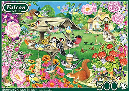 Summer Garden Birds 500 Piece Jigsaw Puzzle