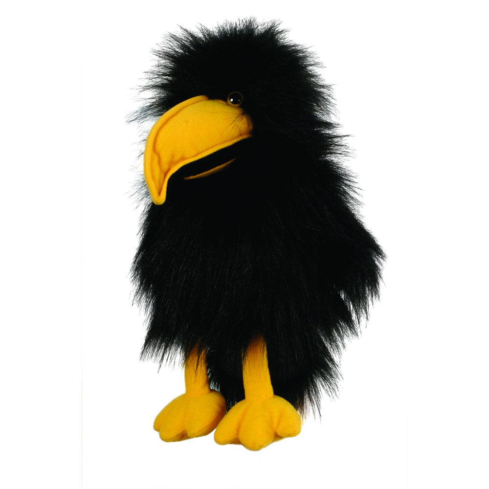 LARGE CROW HAND PUPPET