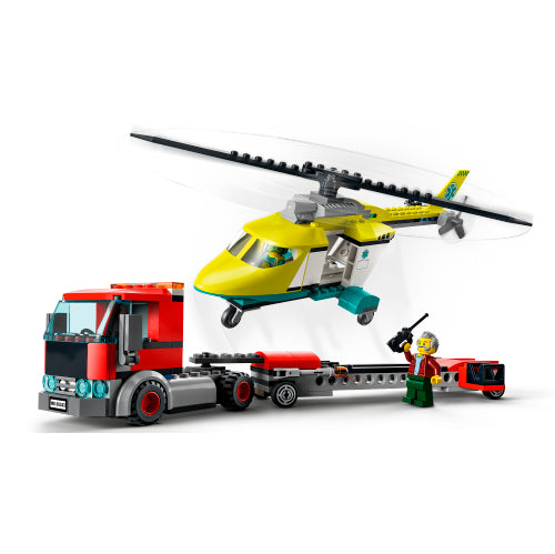 Lego truck best sale trailer helicopter