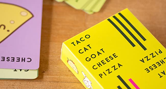 TACO CAT GOAT CHEESE PIZZA CARD GAME