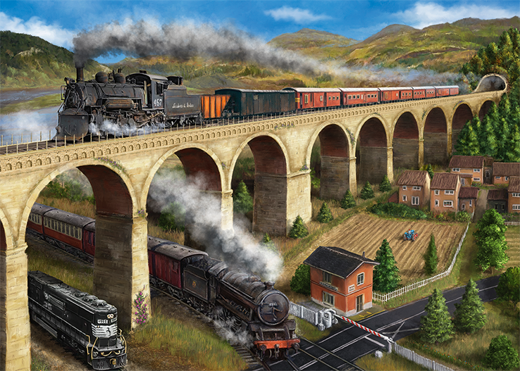 FALCON THE VIADUCT 1000 PIECE JIGSAW PUZZLE