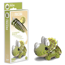 EUGY Triceratops 3D Model Craft Kit