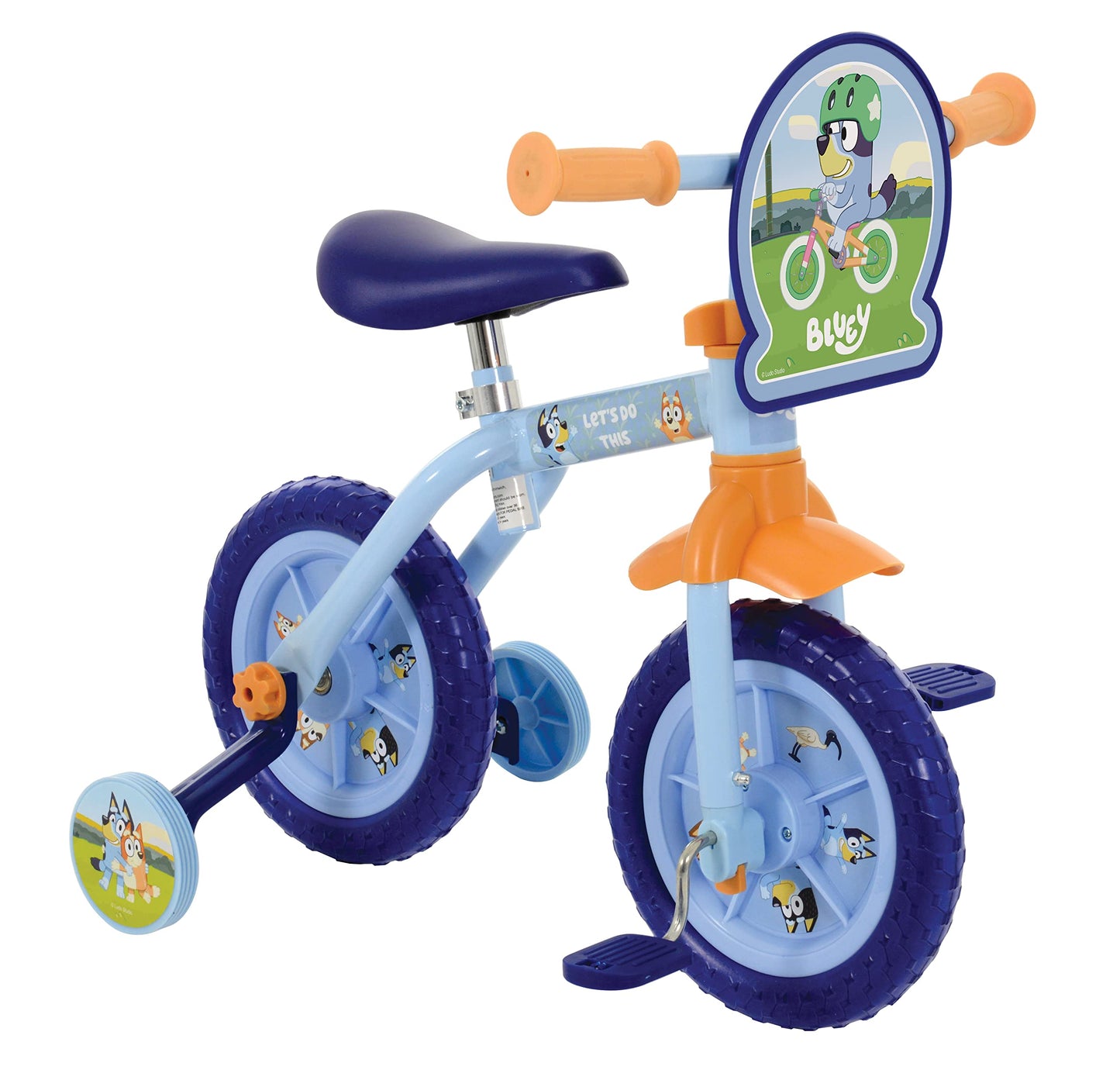 Bluey 2 in 1 10" Training Bike