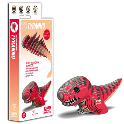 EUGY 3D Model Tyrannosaurus Rex Craft Kit