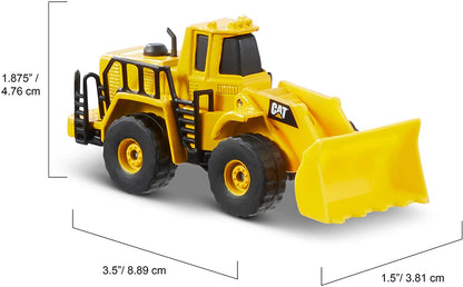 METAL 3 PACK - WHEEL LOADER & STEAM ROLLER