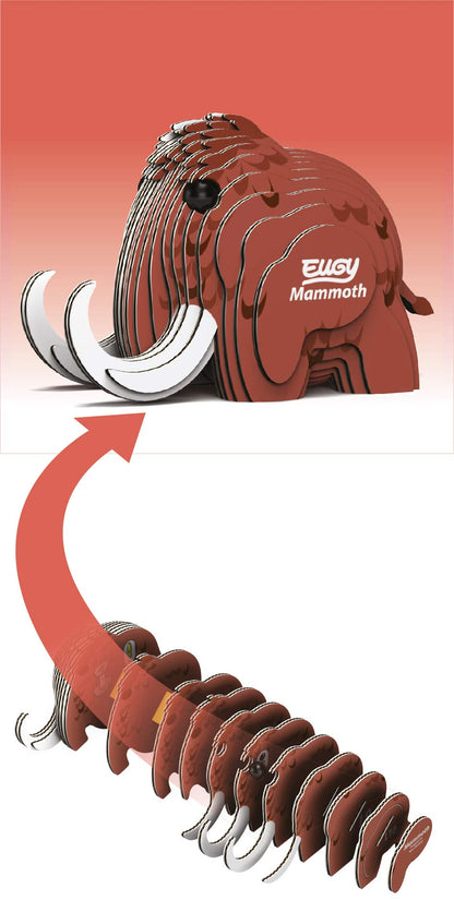 EUGY 3D Model Mammoth Craft Kit