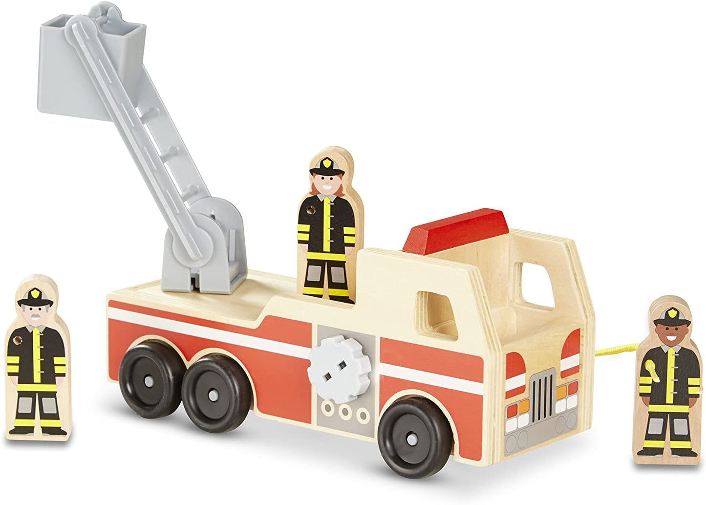 MELISSA & DOUG WOODEN FIRE TRUCK